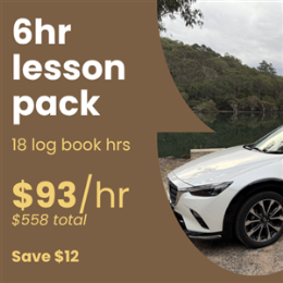 Driving School Packages - 6hr Lesson Package - Auto