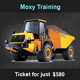 Moxy Articulated Haul Truck Ticket Cairns