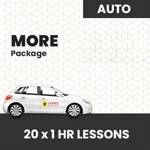 Driving School AUTOMATIC Packages - AUTOMATIC More Pack at Licence Ready