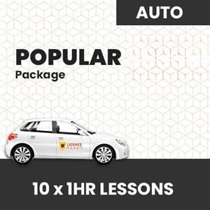 Driving School AUTOMATIC Packages - AUTOMATIC Popular Pack at Licence Ready