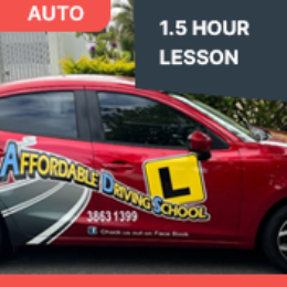 Driving School Auto Driving Lessons - 1.5 Hour Lesson Auto