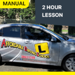 Driving School Manual Driving Lessons - 2 Hour Lesson Manual