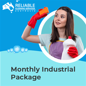 Cleaning and Maintenance Commercial Cleaning Packages - Industrial Monthly Commercial Package at Reliable Cleaning Service