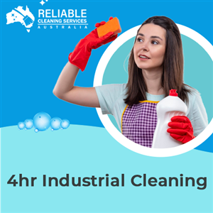 Cleaning and Maintenance Individual Vouchers - 4hr Industrial Cleaning at Reliable Cleaning Service