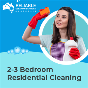 Cleaning and Maintenance Individual Vouchers - 2-3 Bedroom Residential Cleaning at Reliable Cleaning Service