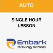 Driving School Auto Lessons - Single hour lesson at Embark Driving School