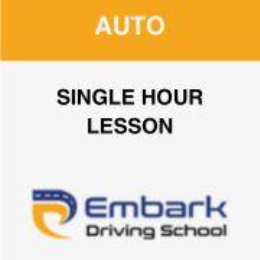 Driving School Auto Lessons - Single hour lesson