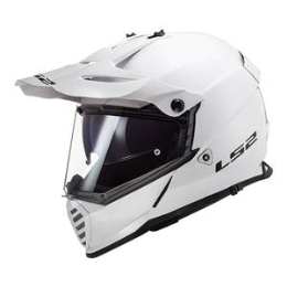 Driving School Clothing & Accessories - LS2 MX436 Pioneer Evo Helmet - White