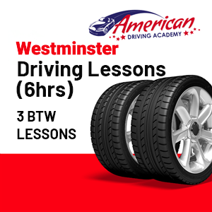 Driving School Lessons - Westminster BTW Lessons (6HR) at American Driving Academy