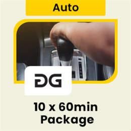 Driving School Automatic Packages - Automatic 10 x 60min Package