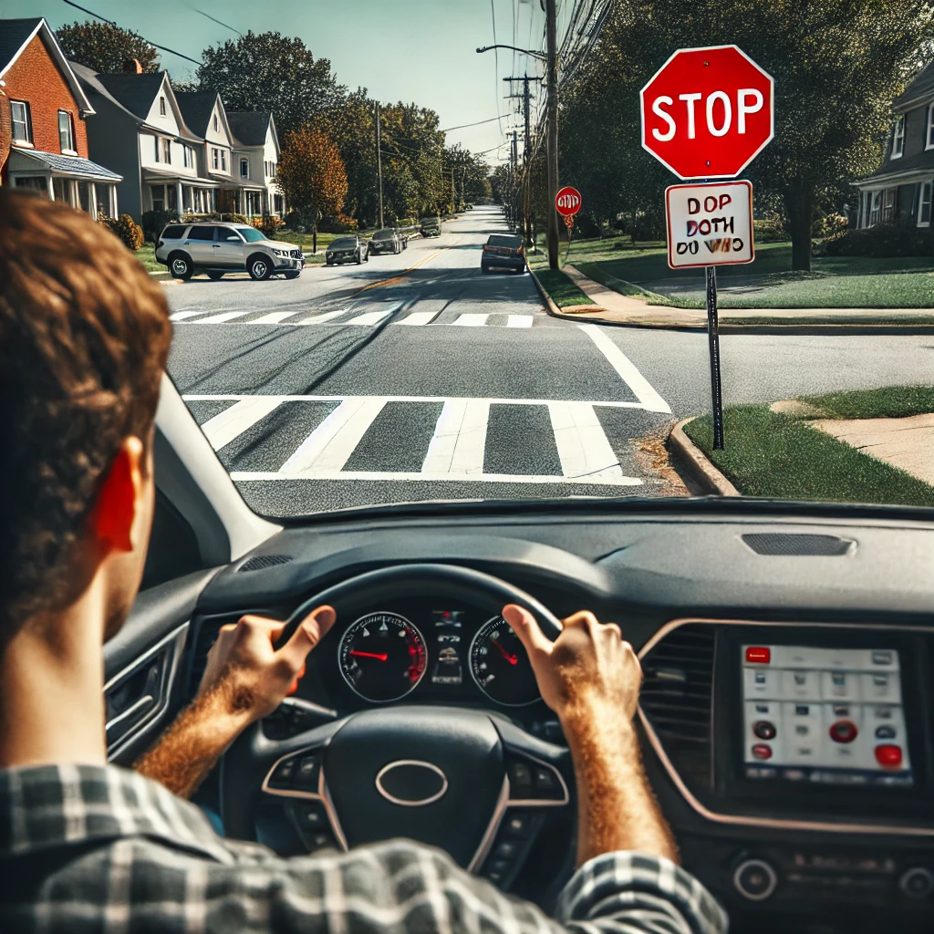 New York driving rules at intersections