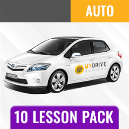Driving School Packages - 10 Auto Lesson Pack