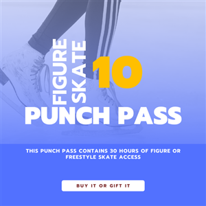 Other Services Punch Passes - Freestyle Figure Skating 10 Punch Pass at KJ's Ice Barn