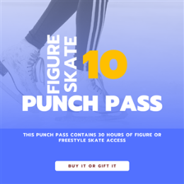 Other Services Punch Passes - Freestyle Figure Skating 10 Punch Pass