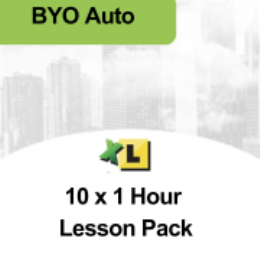 Driving School Packages - BYO Auto 10 x 1 Hour Lesson Pack