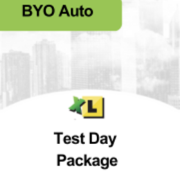 Driving School Packages - BYO Auto Test Day Package
