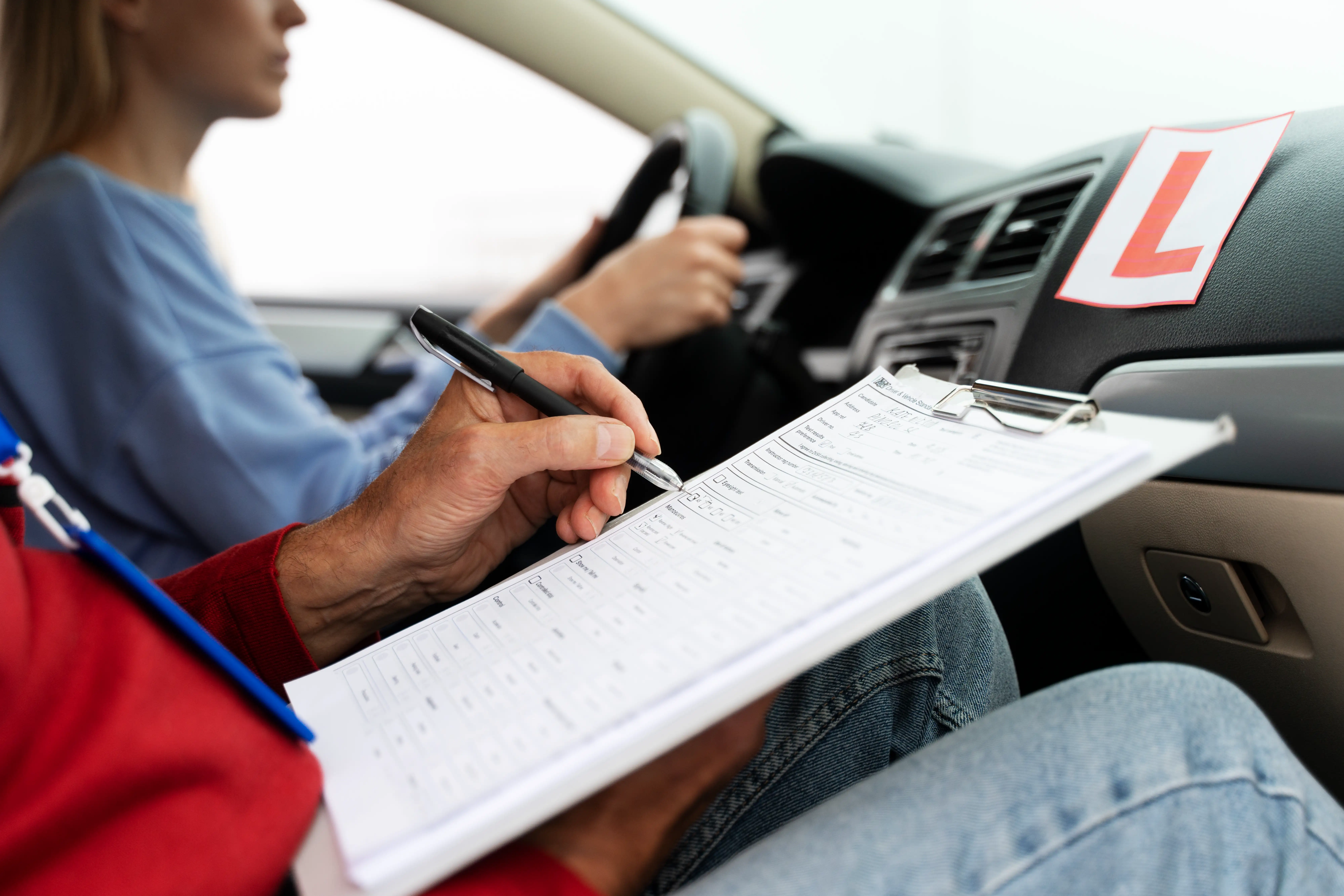 Driving test criteria checklist