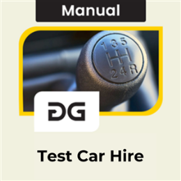 Driving School Manual Packages - Manual Test Car Hire