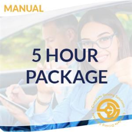 Driving School Manual Vouchers - Manual 5 Lesson Pack