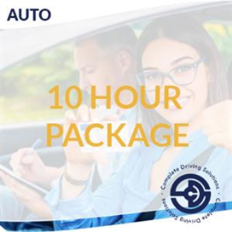 Driving School Automatic Vouchers - Auto 10 Lesson Pack