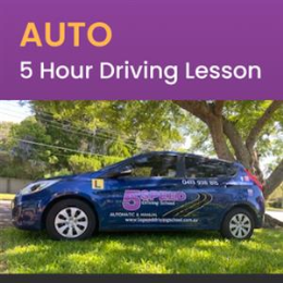 Driving School Packages - Auto 5 Hour Pack