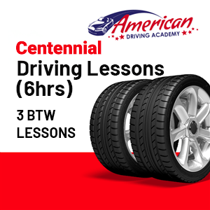 Driving School Lessons - Centennial BTW Lessons (6HR) at American Driving Academy
