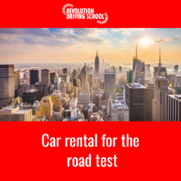 Driving School Road Test - Car rental for the road test - Brooklyn