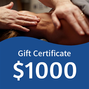 Massage Clinic Gift Certificate - Gift certificate for $1000 at Elite Stretch Therapy Massage & Recovery