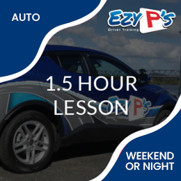 Driving School Auto Lesson - 1.5 Hour Auto Weekend/Night Lesson