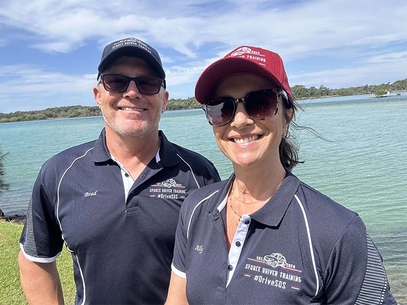 Brad & Ally near Tweed River
