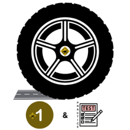 Driving School Test & Lesson Packages - 01 Lesson and Practice Test