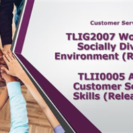 Educational Services TLI Training - TLIG2007_TLII0005 Customer Service CLUSTER