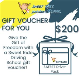 Driving School Gift Voucher - 1- Hour Pre-Test Automatic Lesson with Test Car Hire - Gift Voucher