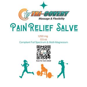 Massage Clinic Tri-Covery Recovery Topicals - Salve 4 oz at Tri-Covery Massage & Flexibility