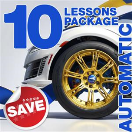 Driving School ACT Learner Driver Packages - 10x1hr Auto Driving Lesson Package ACT