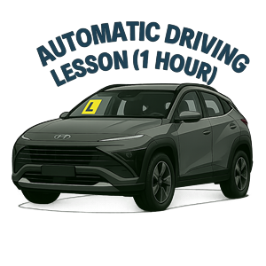 Driving School Packages Automatic - 1 Hour Automatic Driving Lesson at Porterble Driving School