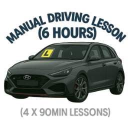 Driving School Packages Manual - 4 x 90 minute Manual pack (6 hours)
