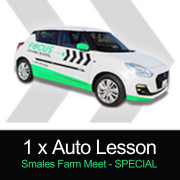 Driving School Driving Lessons - Auto Single Lesson - Smales Farm Meet - Weekday Special (9am - 3pm) excludes school holidays at Focus Driving School