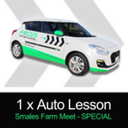 Driving School Driving Lessons - Auto Single Lesson - Smales Farm Meet - Weekday Special (9am - 3pm) excludes school holidays