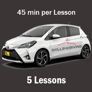 5 x 45min Lessons at Skills4Driving