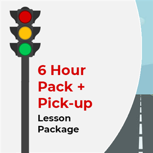 Driving School Lesson Packages + Pick-up - 6 Hour Lesson package + Pick-up at KG International Driving School