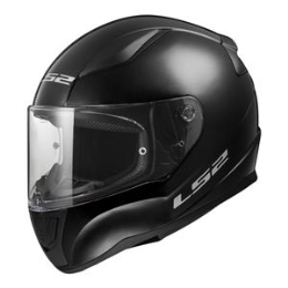 Driving School Road Helmets - LS2 FF353 Rapid II - Gloss Black 06