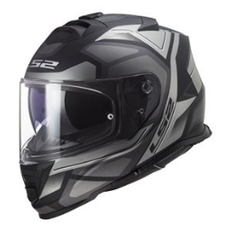 Driving School Road Helmets - LS2 FF800 Storm II Faster Helmets - Matte Titanium 06