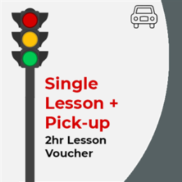 Driving School Vouchers - Single Driving Lesson + Pick-up