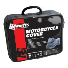 Driving School Accessories - WHITES PREMIUM BIKE COVER - LGE 750-1300CC/ RACK