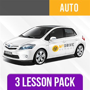 3 x Automatic Driving Lessons
