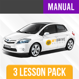 Driving School Packages - 3 x Manual Driving Lessons