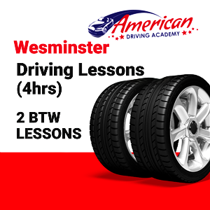 Driving School Lessons - Westminster BTW Lessons (4HR) at American Driving Academy