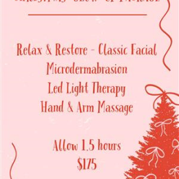Salon, Barber & Beauty Shops Treatment Gift Vouchers - CHRISTMAS GLOW UP PACKAGE