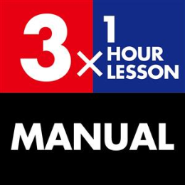 Driving School Manual Lesson - 3 x 1 hour Manual Lesson